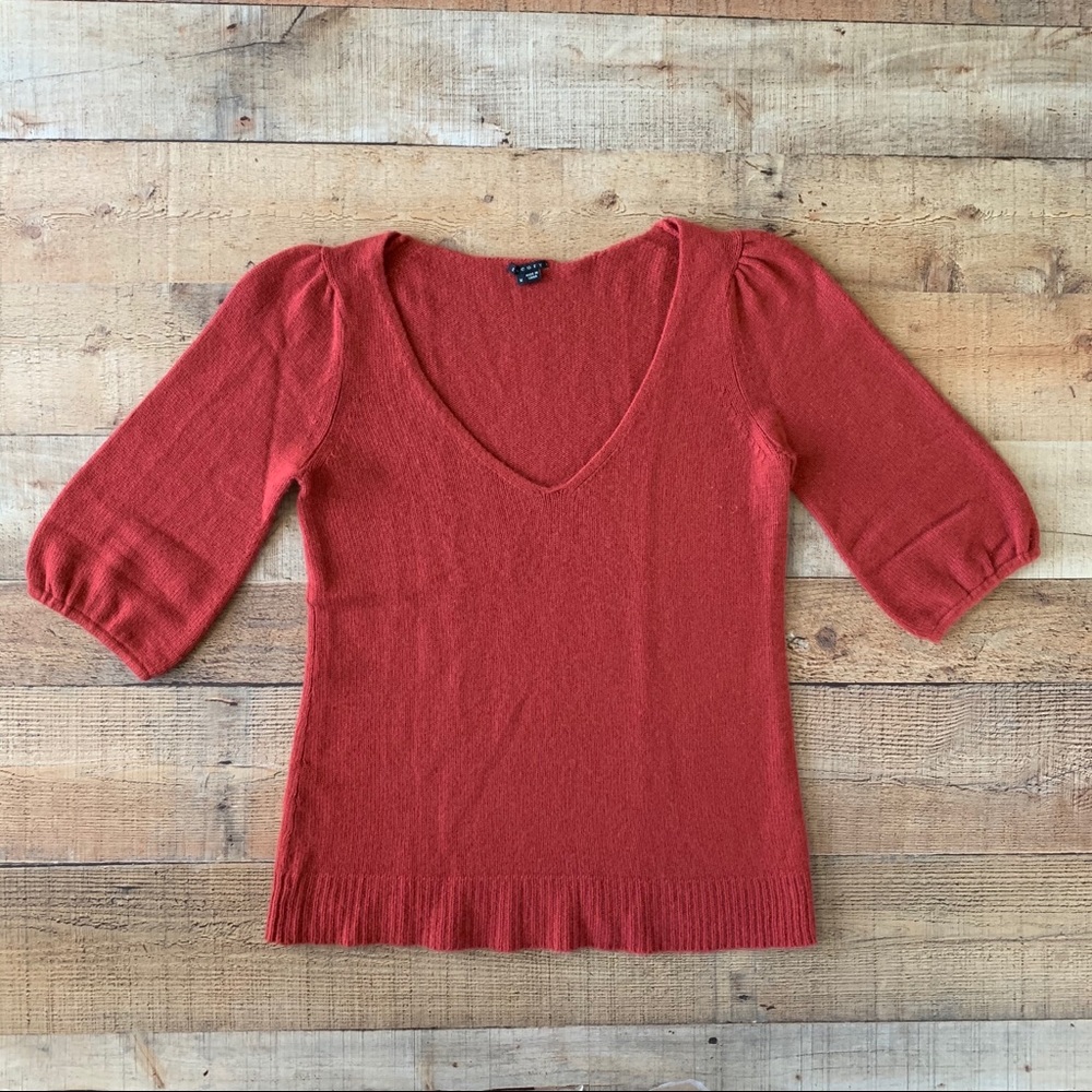 Theory Cashmere V Neck Sweater